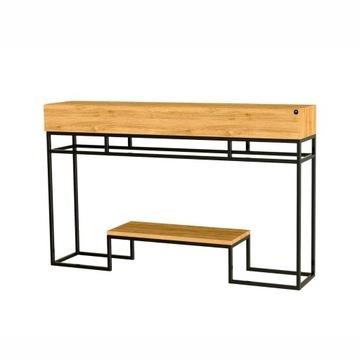 KONSOLA 100 cm DREWNO LITE DĄB OLCHA SKD-319