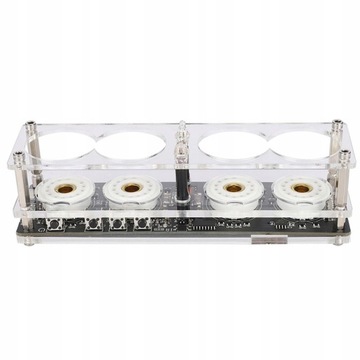 4-битные встроенные ламповые часы Nixie с