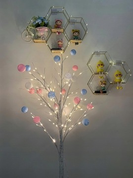 МЕГА LED БЕРЕЗКА 150см, Холодный Белый, СВЕТИЛЬНИКИ