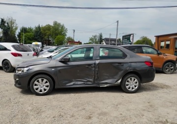 Peugeot 301 Sedan Facelifting 1.6 VTi 115KM 2018 Peugeot 301 2018r. SALON POLSKA, 1.6 Benzyna. Uszkodzony lewy bok. Jezdzi., zdjęcie 19