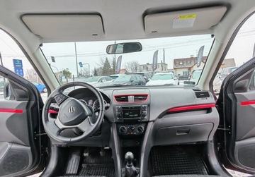 Suzuki Swift V Hatchback 5d 1.2 VVT 94KM 2010 Suzuki Swift bezwypadkowy, tylko 80 tys przebiegu 1.2 Benzyna 94KM, zdjęcie 11
