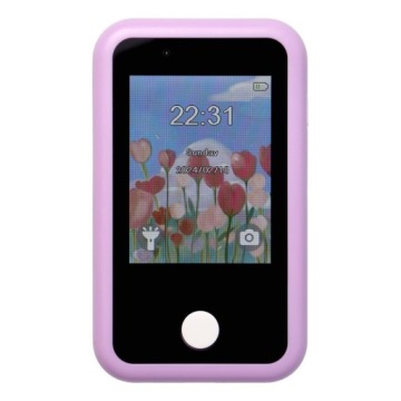 Dětský herní telefon s dotykovým displejem 2,8" KDC-0027A fialový