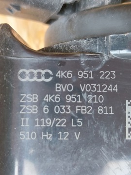 AUDI A6 C8 Q3 Q5 22/23R KLAKSON SIGNÁL ZVUKOVÝ ORIGINÁLNÍ 4K6951223
