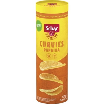 Chipsy paprykowe bezglutenowe 170 g Schar