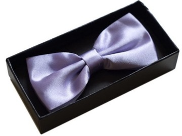Элегантная лилово-фиолетовая рубашка из вереска и галстук-бабочка в подарок.