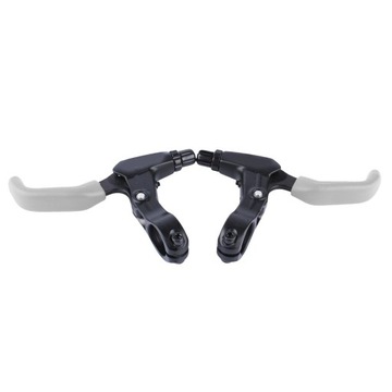 1 para uchwytu hamulca z żelem krzemionkowym, dźwignia hamulca rowerowego szara