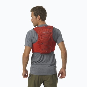 Salomon Active Skin 8 Set Красный жилет для бега - M