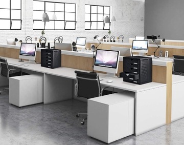 ШКАФ-ОРГАНИЗАТОР ДЛЯ ДОКУМЕНТОВ HAN С 5 ЯЩИКАМИ А4