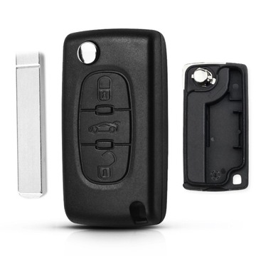 КОРПУС ЭЛЕКТРОННОГО КЛЮЧА PEUGEOT 207 307 308 407 607 CITROEN C2 C3 C4 C5