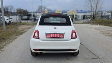 Fiat 500 II Seria 4 1.2 69KM 2016 Fiat 500 ledy super stan zarejestrowany biała, zdjęcie 6
