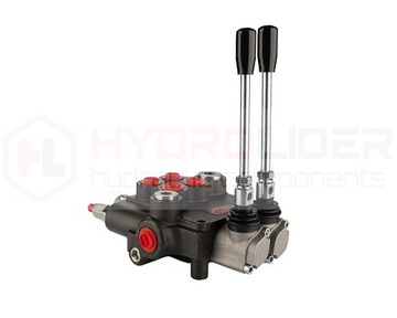 ROZDZIELACZ HYDRAULICZNY 2 SEKCYJNY 80L ORYGINAŁ HYDROLIDER JAKOŚĆ PREMIUM