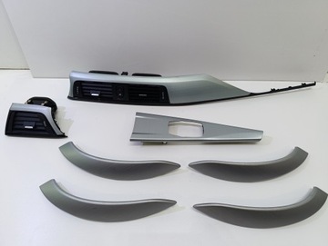 BMW F36 F30 F31 LISTWY DEKORY ALU M-PAKIET KOMPLET