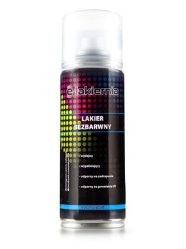 e-lakiernia PROFESJONALNY LAKIER BEZBARWNY SPRAY 200ml