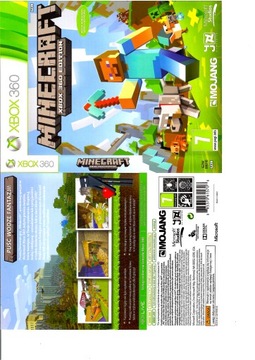 игра для детей XBOX 360 MINECRAFT Polish Edition РАСКРОЙТЕ СВОЁ ТВОРЧЕСТВО