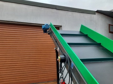 Конвейер ленточный восходящего типа, 3,3 м х 0,9 м