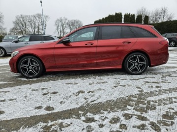 Mercedes Klasa C W205 Kombi Facelifting 2.0 220d 194KM 2019 Mercedes C 220 2,0 diesel 194KM Automat AMG, zdjęcie 18