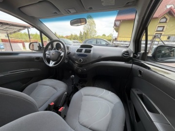 Chevrolet Spark II Hatchback facelifting 1.0L DOHC 68KM 2013 Chevrolet Spark TYLKO 76tyśkm 1WŁ 1.0b ORYGINAŁ LAKIER 2013r Opcja LT KLIMA, zdjęcie 23