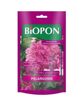 BIOPON koncentrat rozpuszczalny do pelargonii 250g