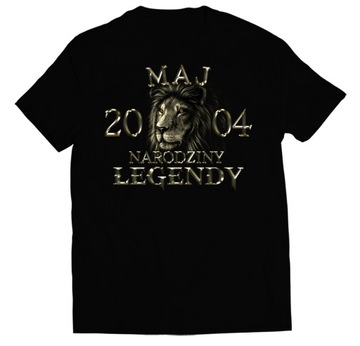 KOSZULKA NA 18 URODZINY MAJ LEW LEGENDA XL