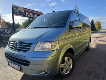 Volkswagen Multivan T6 2007 Volkswagen Multivan ATLANTIS 2,5 TDI-131KM Zarejestrowany, Webasto, Łóżko..