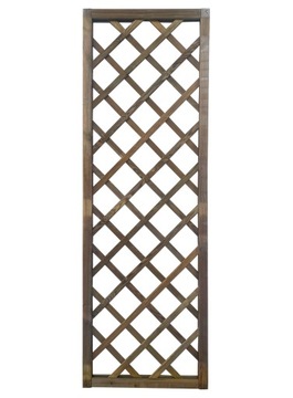 Kratownica drewniana ogrodowa do pnączy Trejaż Kratka prosta Płot 180x60cm