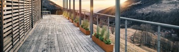 Tablica adresowa Corten CALLE 1 150x60x1