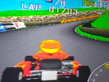 Игра Айртон Сенна Kart Duel 2 PSX 3XA ПРОЧИТАЙТЕ ОПИСАНИЕ!!!