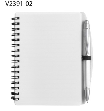 50 x Notatnik ok. A6 z długopisem TWÓJ NADRUK