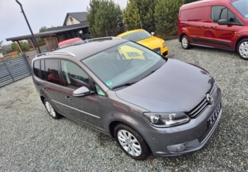 Volkswagen Touran II 2.0 TDI 170KM 2011 Volkswagen Touran 2,0 170KM Automat DSG Highline Navi Kamera PDC 2.0 Diesel, zdjęcie 19