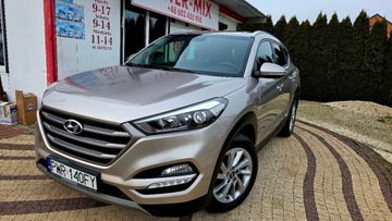 Hyundai Tucson III SUV 1.7 CRDI 115KM 2017 Hyundai Tucson Zarejestrowany 100 bezwypadkowy 1.7 Diesel 116KM