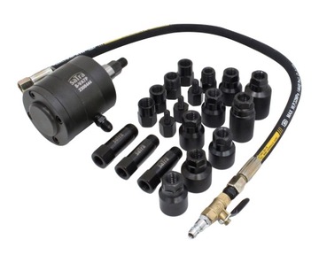 Пневматический молоток, вибрационный съемник форсунок С АДАПТЕРАМИ.