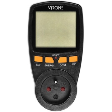 Ваттметр Счетчик потребления тока Потребление энергии Мощность