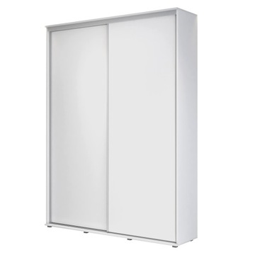 Szafa przesuwna ZUZA 160x242x45 wysoka, biała