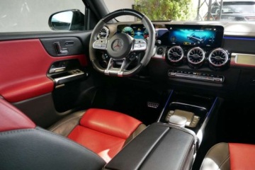 Mercedes GLB SUV AMG 35 2.0 306KM 2022 Mercedes-Benz GLB AMG 2.0 306KM 4MATIC HeadUp Cam360 Panorama Ambiente Bur, zdjęcie 18