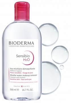 BIODERMA SENSIBIO H2O PŁYN MICELARNY 500 ml