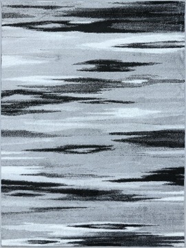 SKANDYNAWSKI DYWAN KOLIBRI 133x190 BLACK AND WHITE