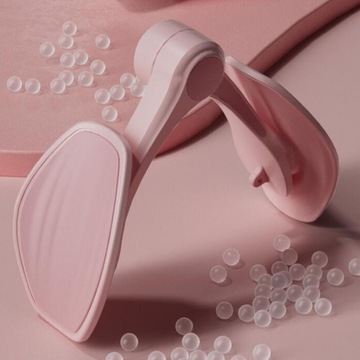 Тренажер для бедер Тренажер Кегеля Внутренняя часть бедра Нога Рука Тазовые мышцы Попа Розовый