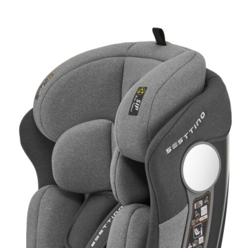 АВТОКРЕСЛО SESTTINO HEXAGON PRO ISOFIX i-Size 0–36 кг ПЕРЕДНЕЕ + ЗАДНЕЕ
