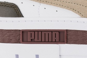 Damskie buty białe sneakersy PUMA MAYZE LTH na platformie skórzane r. 40,5