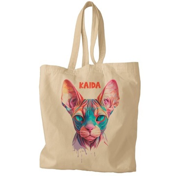 СУМКА ДЛЯ БЫСТРОГО КОТА, ИМЕННЫЙ ПОДАРОК, ПЕРСОНАЛИЗИРОВАННЫЙ