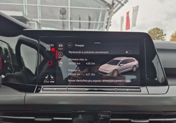 Volkswagen Golf VIII Variant 2.0 TDI 115KM 2021 Volkswagen Golf SalonPL 2.0TDI 115KM Style LED Plus Alu17 Masaz Pakiety AC, zdjęcie 24