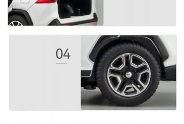 1:32 Toyota RAV4 SUV Легкосплавный автомобиль Детские игрушки
