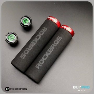 ВЕЛОСИПЕДНЫЕ РУЧКИ BIKE GRIP SOFT накладки на руль Губка ROCKBROS