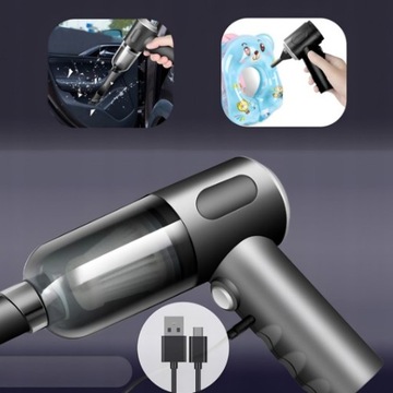 MINI ODKURZACZ PRZENOSNY 3 W 1