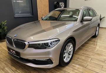 BMW Seria 5 F10-F11 Touring Facelifting 520d 190KM 2017 BMW Seria 5 2.0D 190KM SKORA gwarancjaFULL LED AUTOMAT zarejestrowana, zdjęcie 11