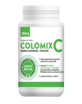 Colomix C 200 g proszek MBM Błonnik Zdrowe Jelita