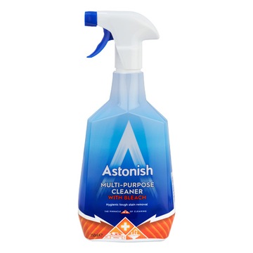 PŁYN SPRAY Z WYBIELACZEM WANNA ARMATURA OKNA 750ml