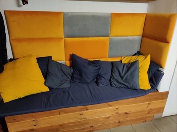 PANELE TAPICEROWANE ŚCIENNE DEKORACYJNE 20x70 + GRATIS