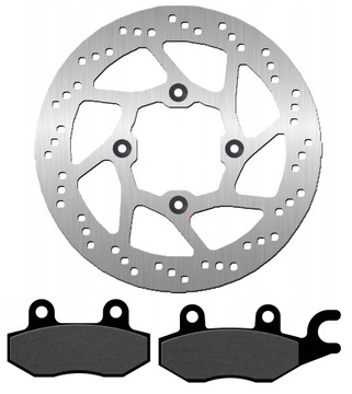 TARCZA HAMULCOWA KLOCKI PRZÓD HONDA VARADERO 125