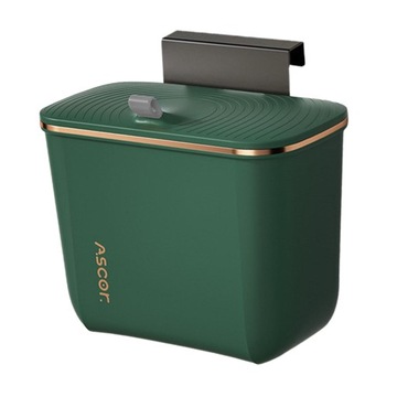 Контейнер для мусора с крышкой Контейнер для пищевых отходов Бежевый Длинный 23,5 см